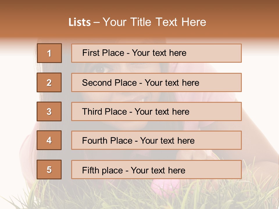 Leisure Sensual Shot PowerPoint Template