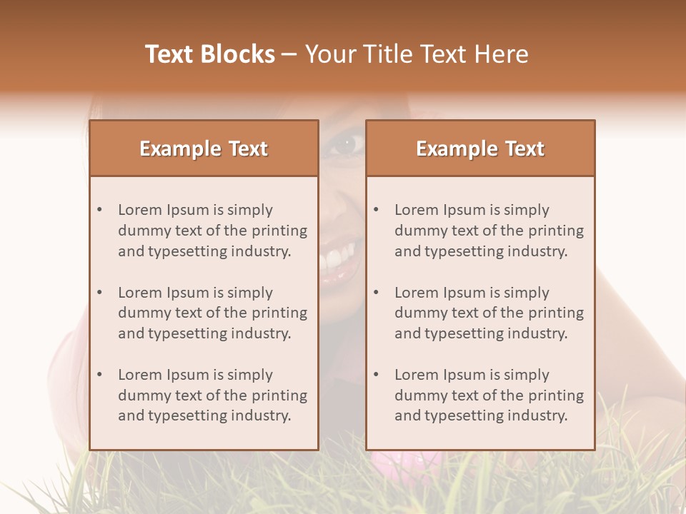 Leisure Sensual Shot PowerPoint Template