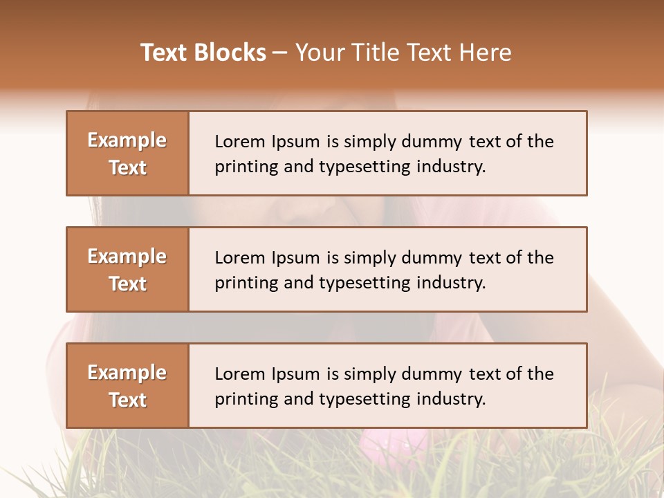 Leisure Sensual Shot PowerPoint Template