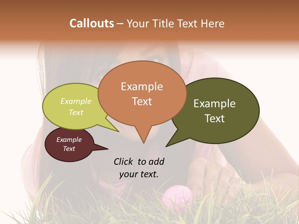 Leisure Sensual Shot PowerPoint Template
