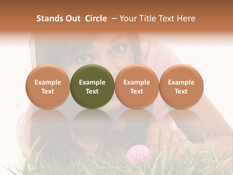 Leisure Sensual Shot PowerPoint Template