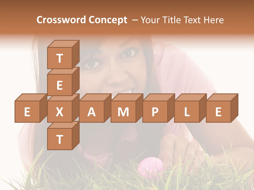Leisure Sensual Shot PowerPoint Template