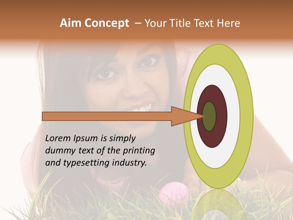 Leisure Sensual Shot PowerPoint Template