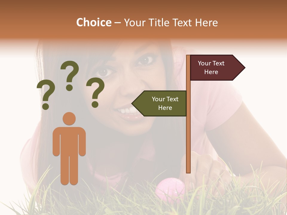 Leisure Sensual Shot PowerPoint Template