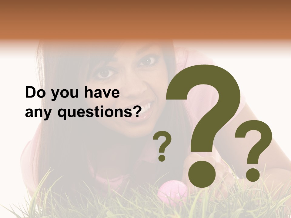 Leisure Sensual Shot PowerPoint Template