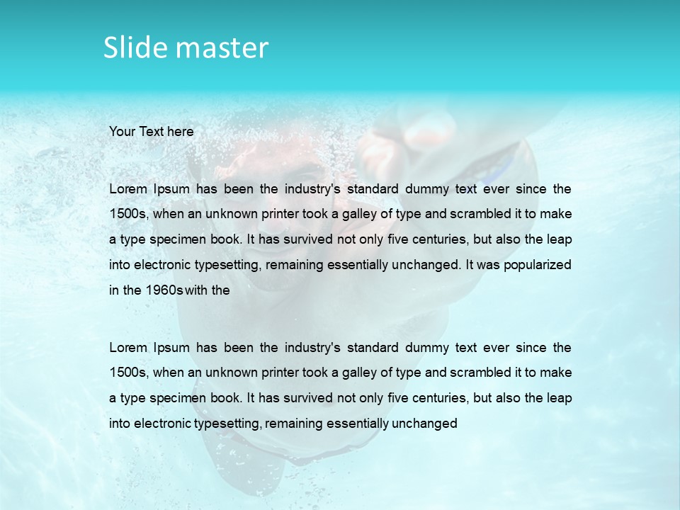 Crawl Fast Young PowerPoint Template