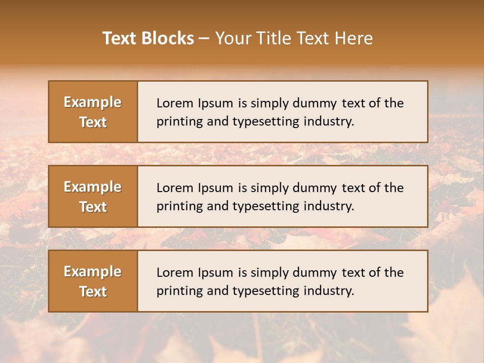 Season Copyspace Outside PowerPoint Template
