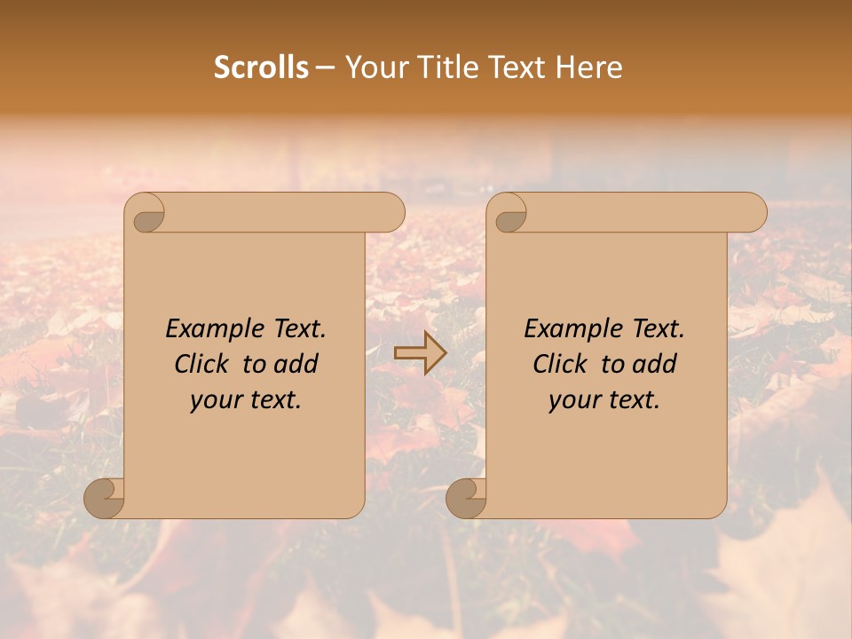 Season Copyspace Outside PowerPoint Template