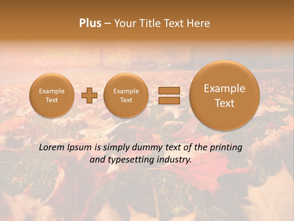 Season Copyspace Outside PowerPoint Template