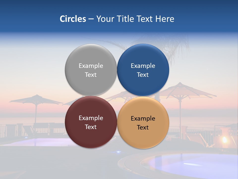 Italy Tropea Relaxation PowerPoint Template