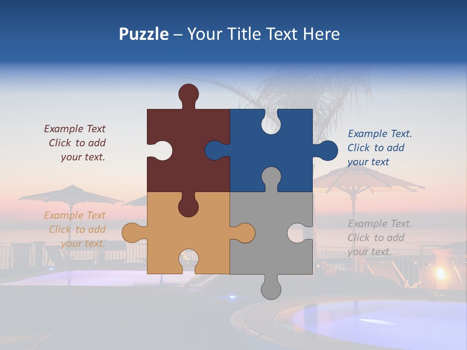 Italy Tropea Relaxation PowerPoint Template