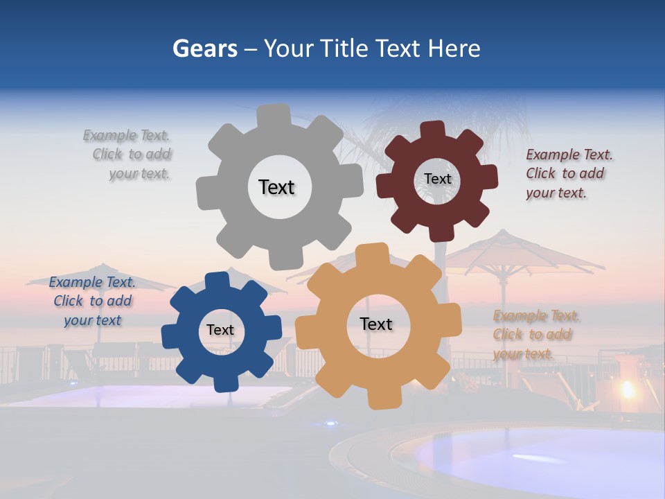 Italy Tropea Relaxation PowerPoint Template