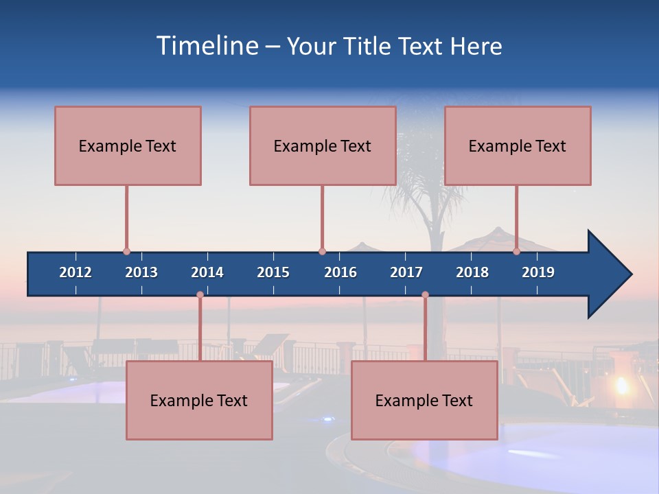 Italy Tropea Relaxation PowerPoint Template