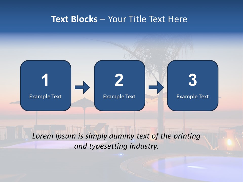 Italy Tropea Relaxation PowerPoint Template
