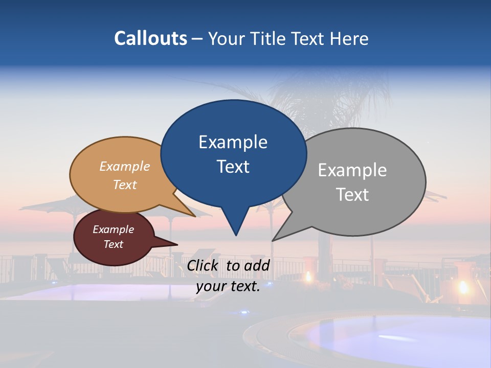 Italy Tropea Relaxation PowerPoint Template