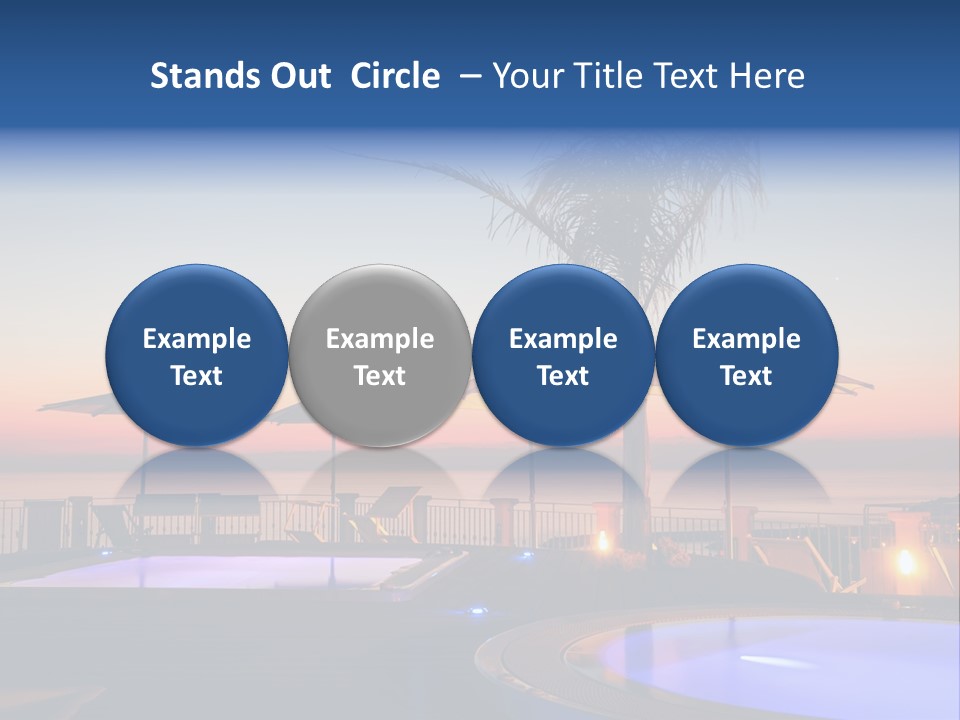 Italy Tropea Relaxation PowerPoint Template