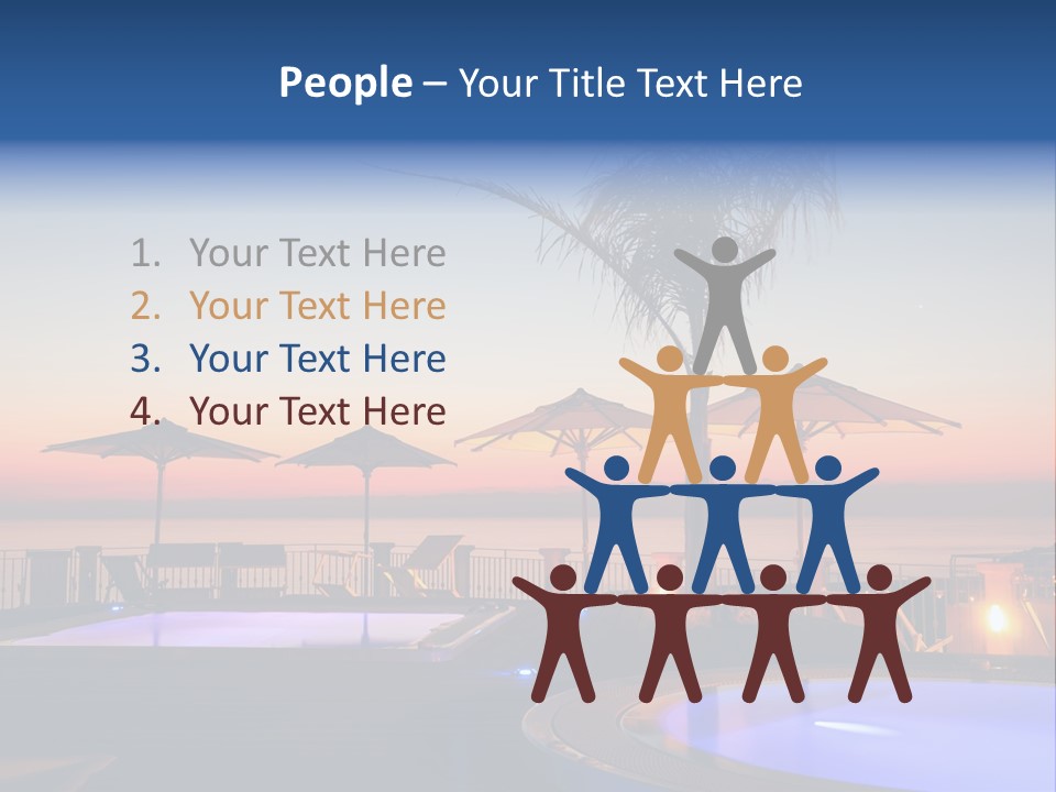 Italy Tropea Relaxation PowerPoint Template