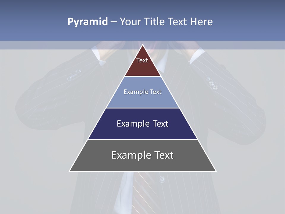 Screaming  Emotional Stress PowerPoint Template