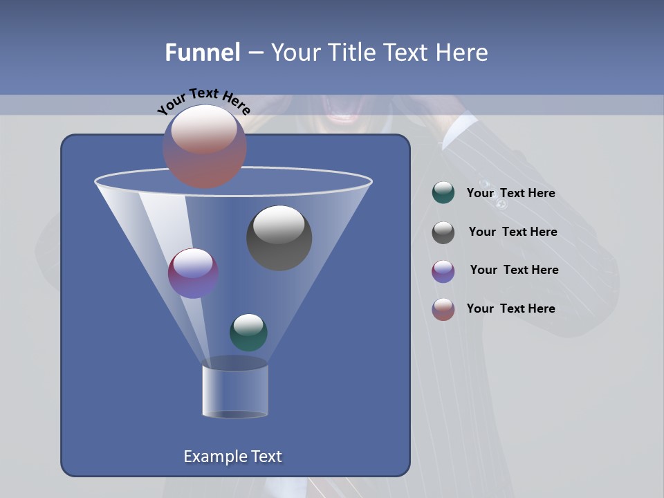 Screaming  Emotional Stress PowerPoint Template