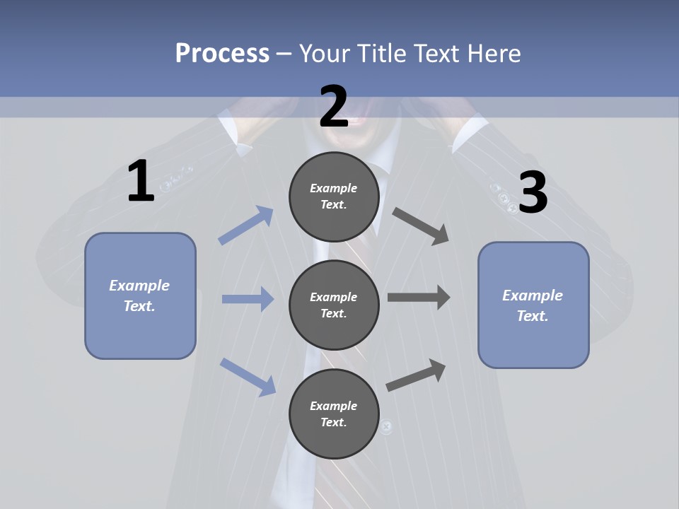 Screaming  Emotional Stress PowerPoint Template