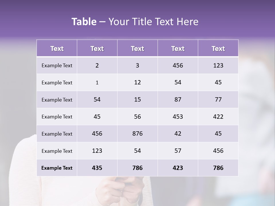 Teenage Harassment Caucasian PowerPoint Template