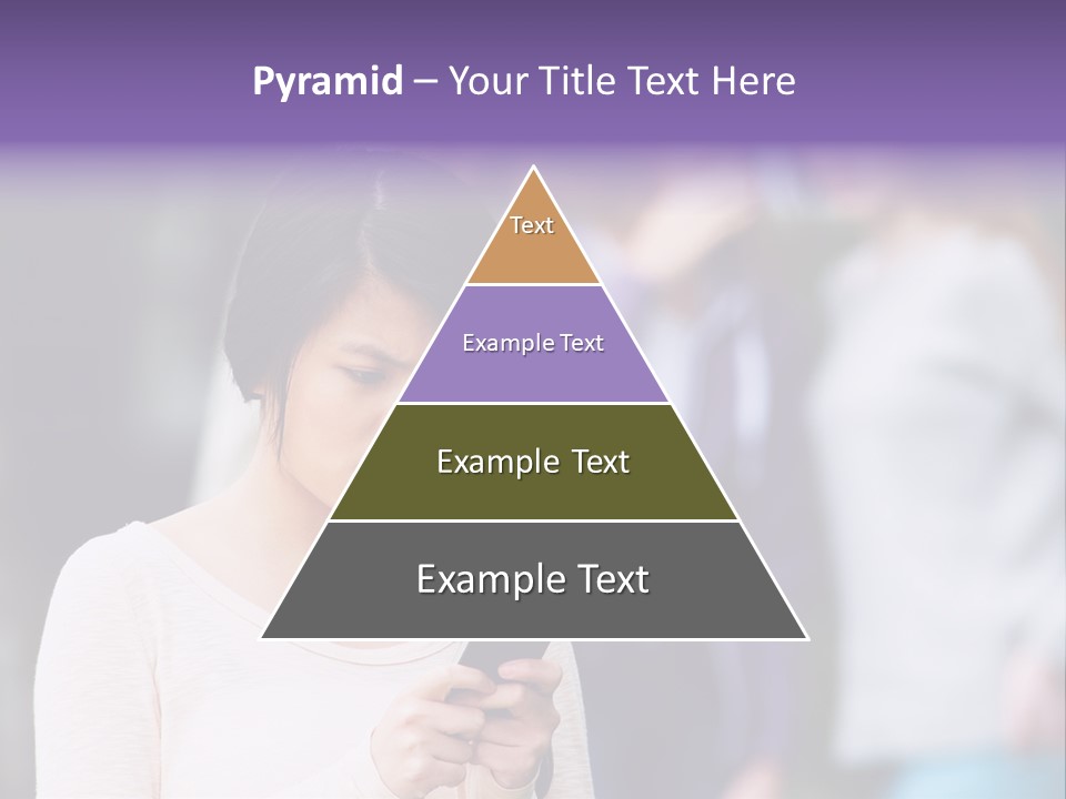 Teenage Harassment Caucasian PowerPoint Template