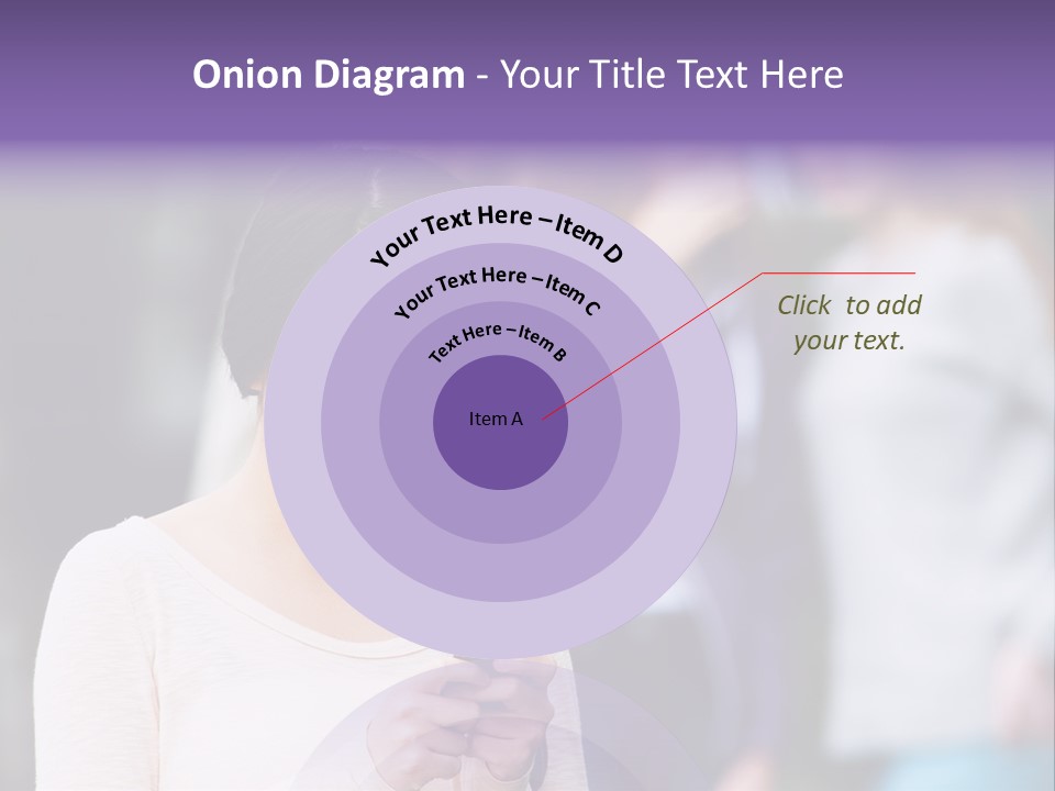 Teenage Harassment Caucasian PowerPoint Template