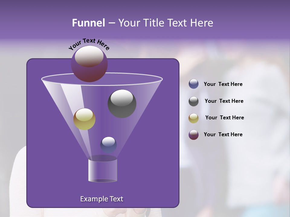 Teenage Harassment Caucasian PowerPoint Template