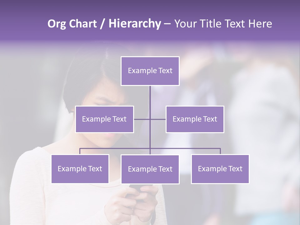 Teenage Harassment Caucasian PowerPoint Template