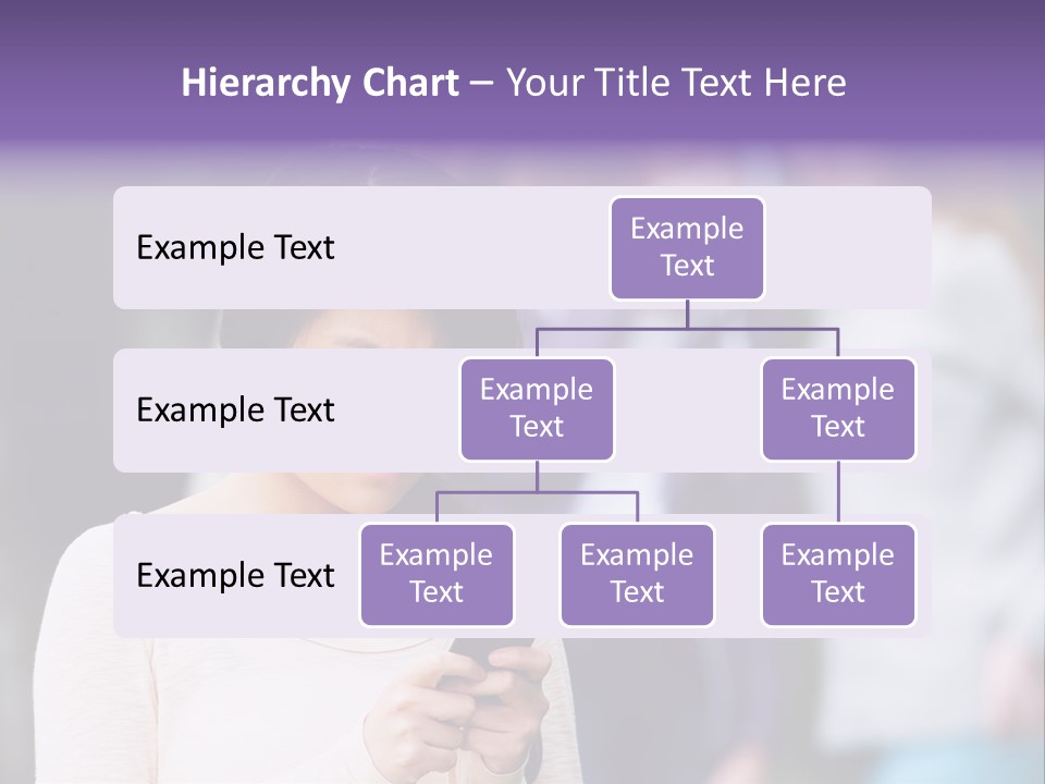 Teenage Harassment Caucasian PowerPoint Template