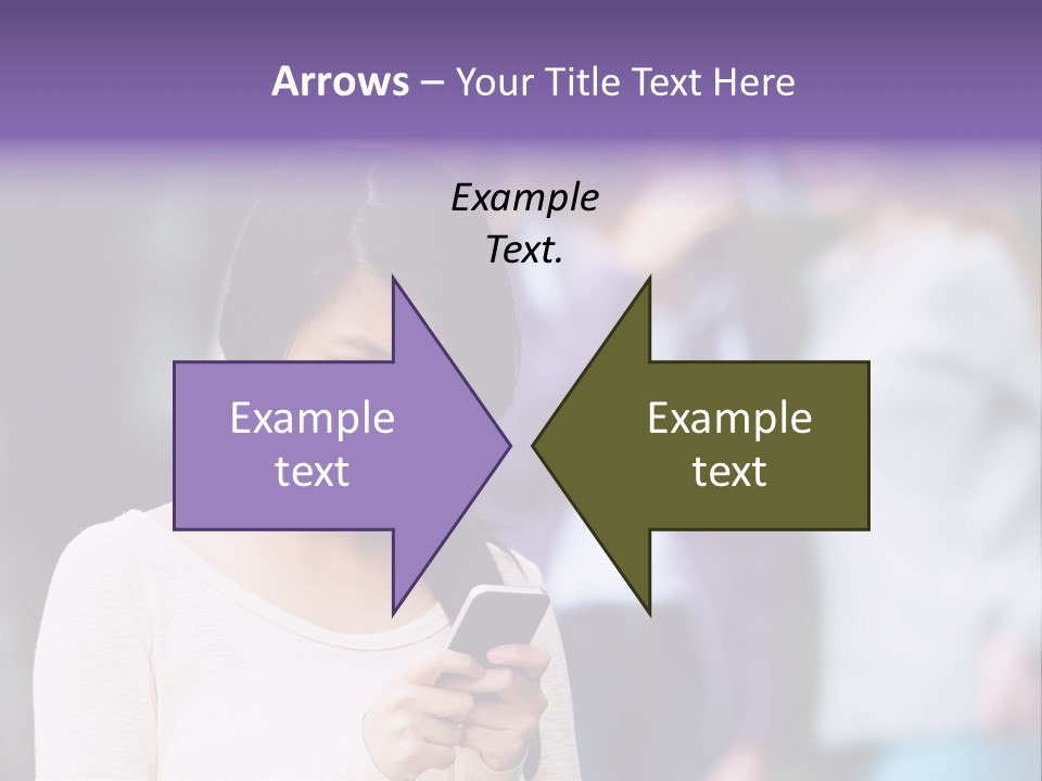 Teenage Harassment Caucasian PowerPoint Template