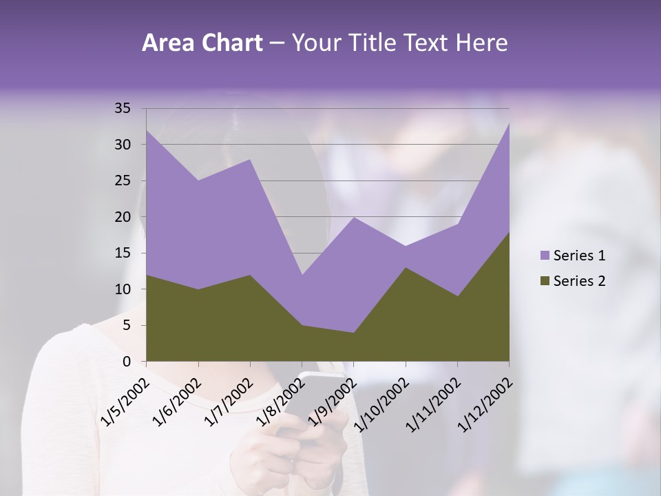 Teenage Harassment Caucasian PowerPoint Template