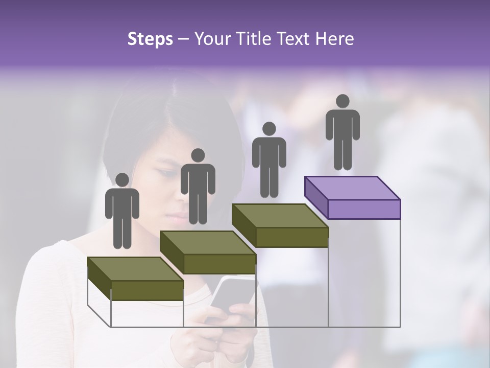 Teenage Harassment Caucasian PowerPoint Template