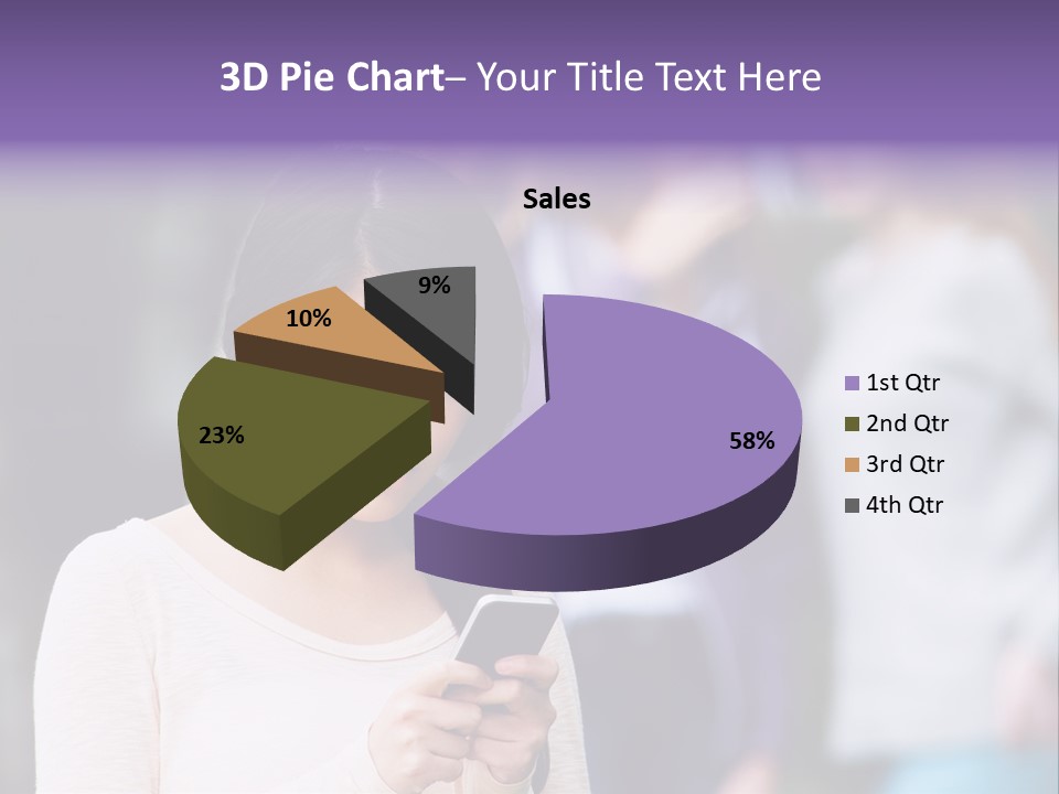 Teenage Harassment Caucasian PowerPoint Template