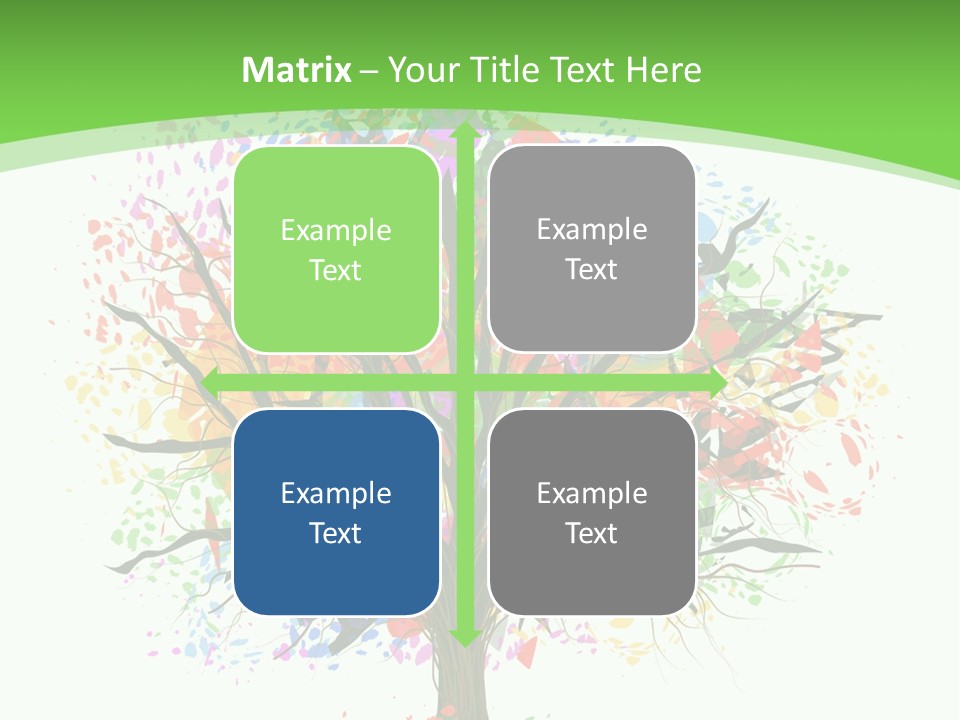 Environment Card Blank PowerPoint Template