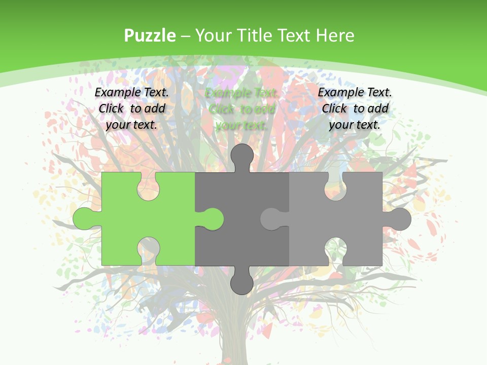 Environment Card Blank PowerPoint Template