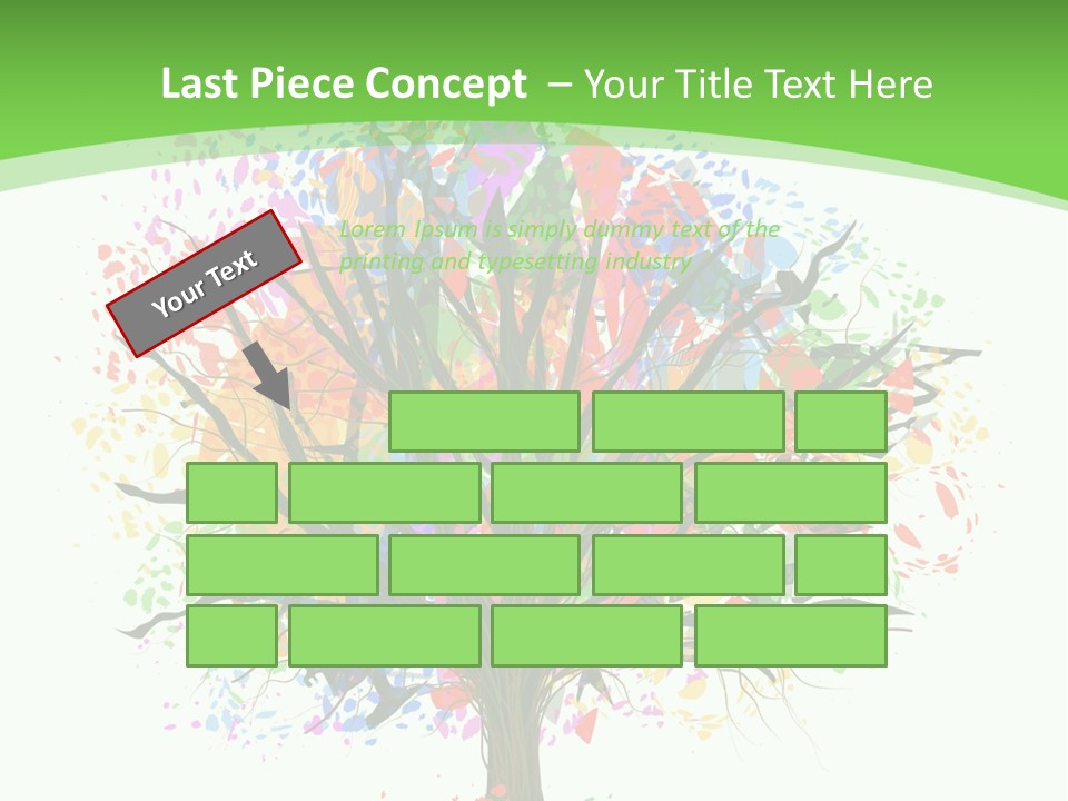 Environment Card Blank PowerPoint Template