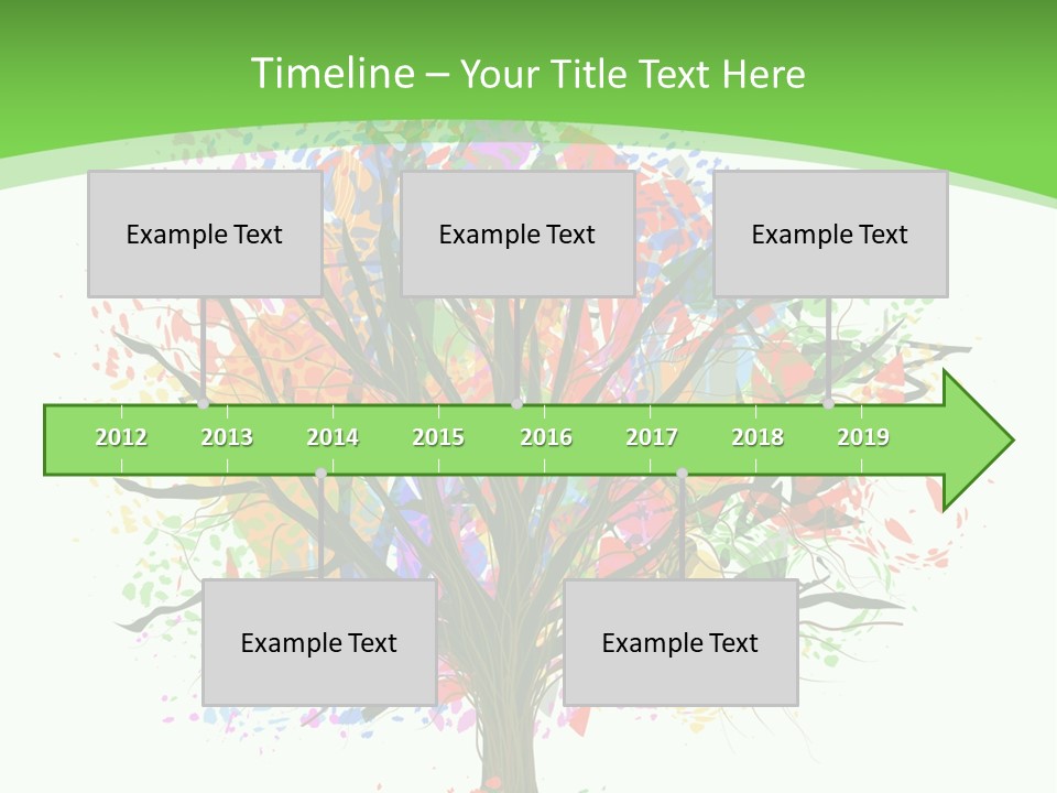 Environment Card Blank PowerPoint Template