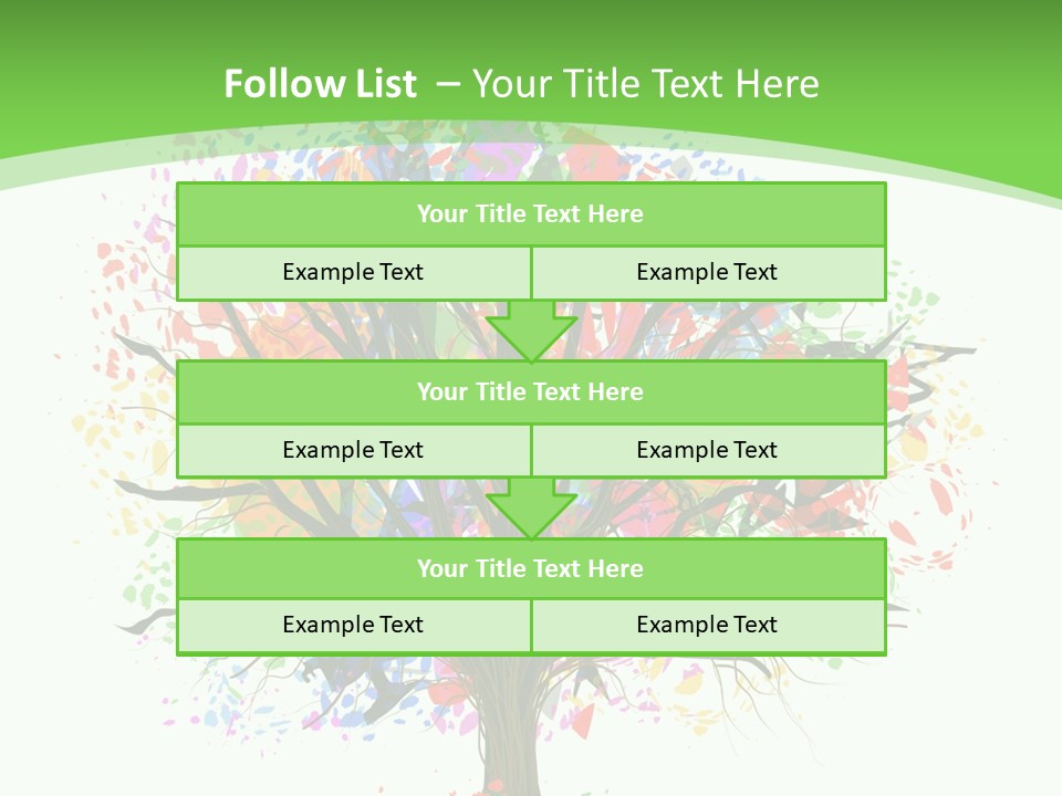 Environment Card Blank PowerPoint Template