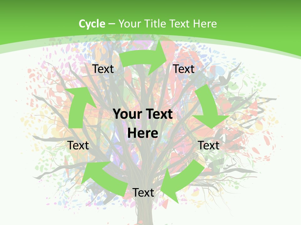 Environment Card Blank PowerPoint Template