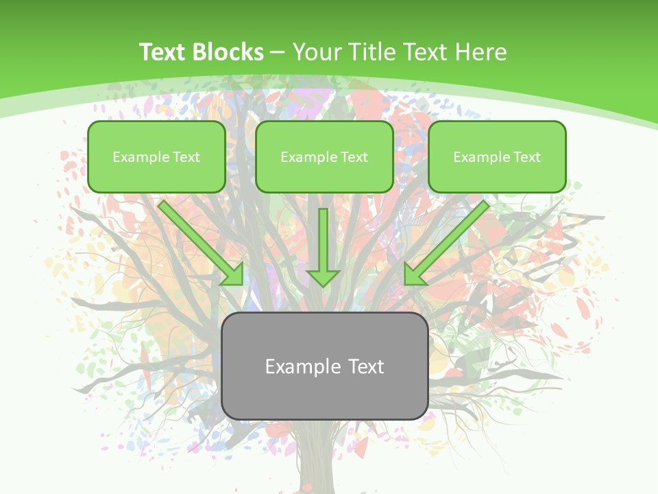 Environment Card Blank PowerPoint Template