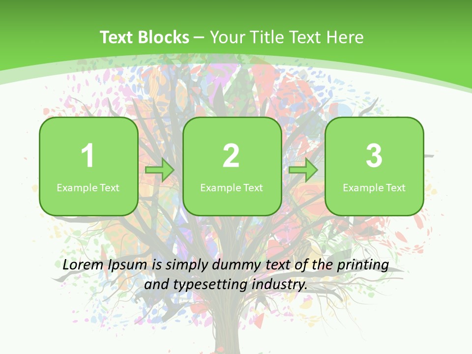 Environment Card Blank PowerPoint Template