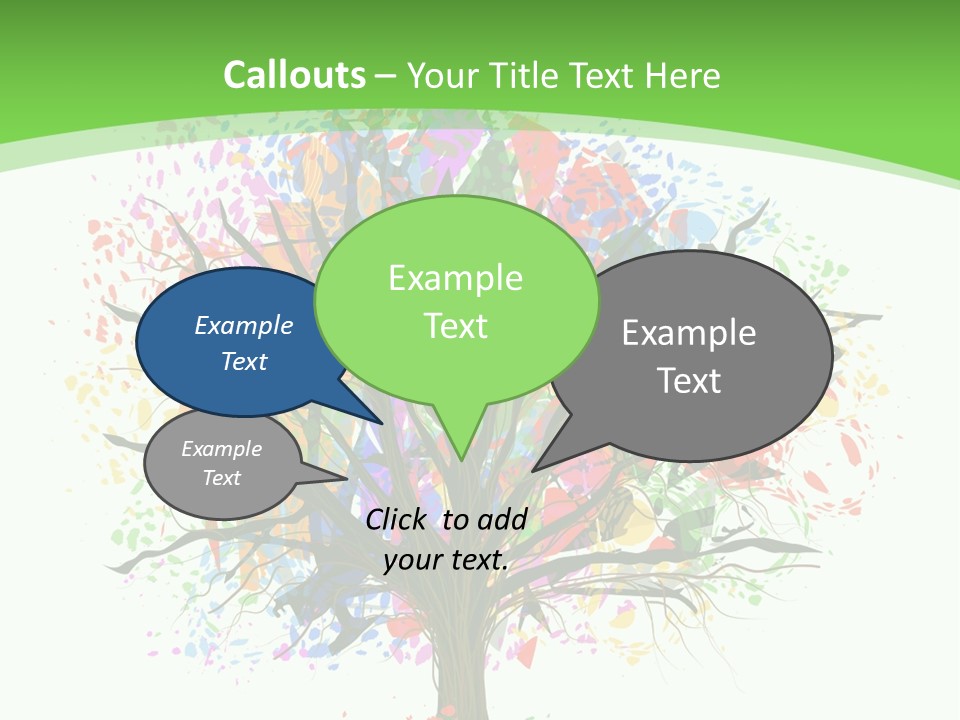 Environment Card Blank PowerPoint Template