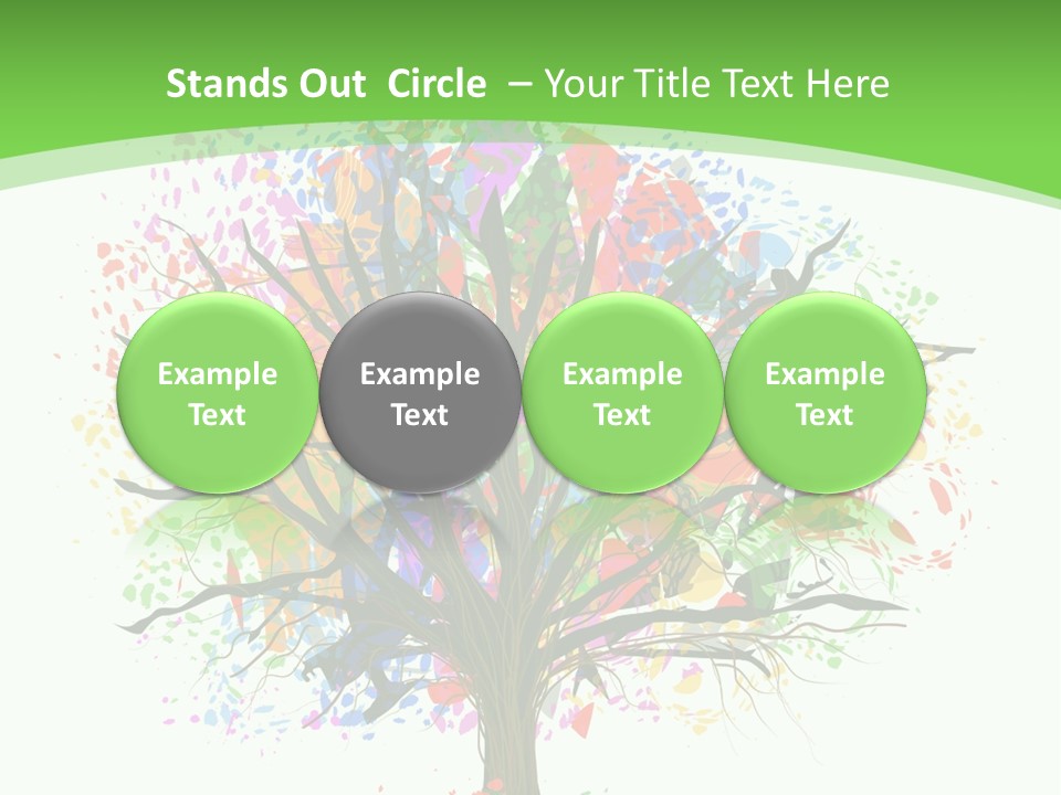 Environment Card Blank PowerPoint Template