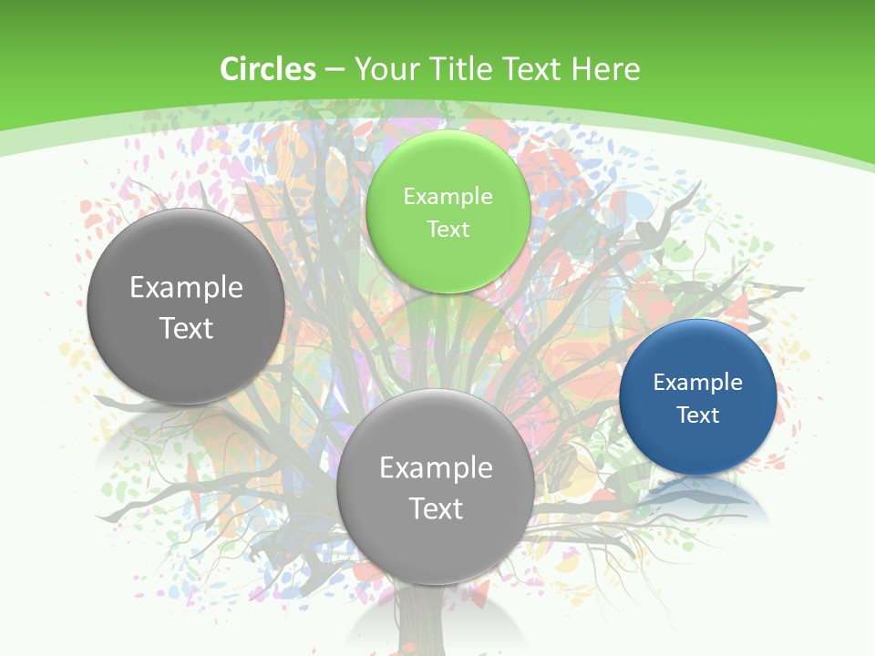 Environment Card Blank PowerPoint Template
