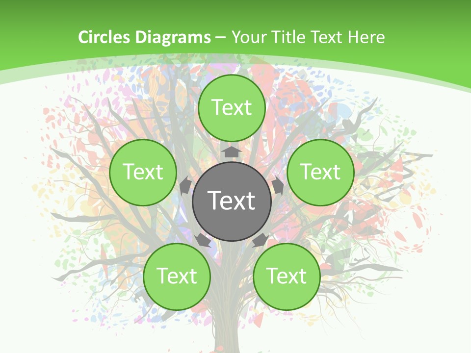 Environment Card Blank PowerPoint Template