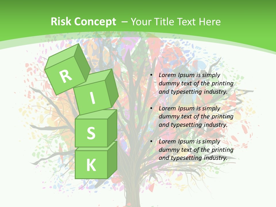 Environment Card Blank PowerPoint Template