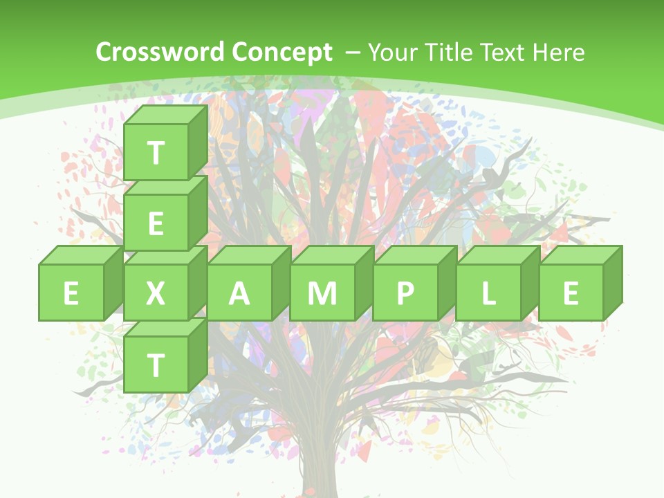 Environment Card Blank PowerPoint Template