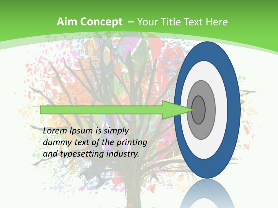 Environment Card Blank PowerPoint Template