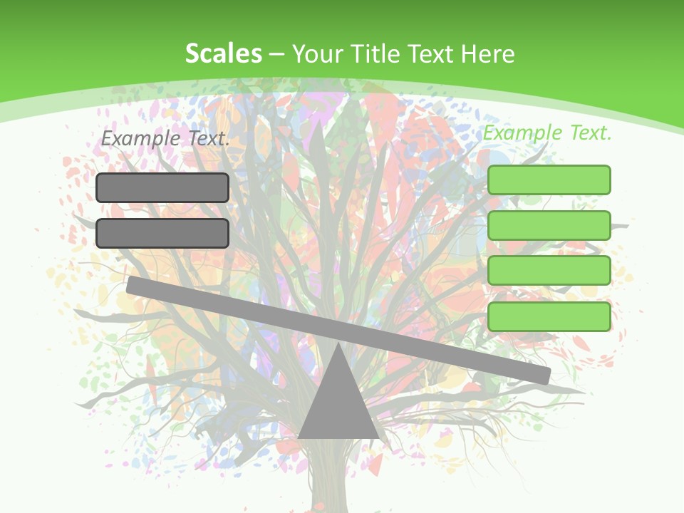 Environment Card Blank PowerPoint Template